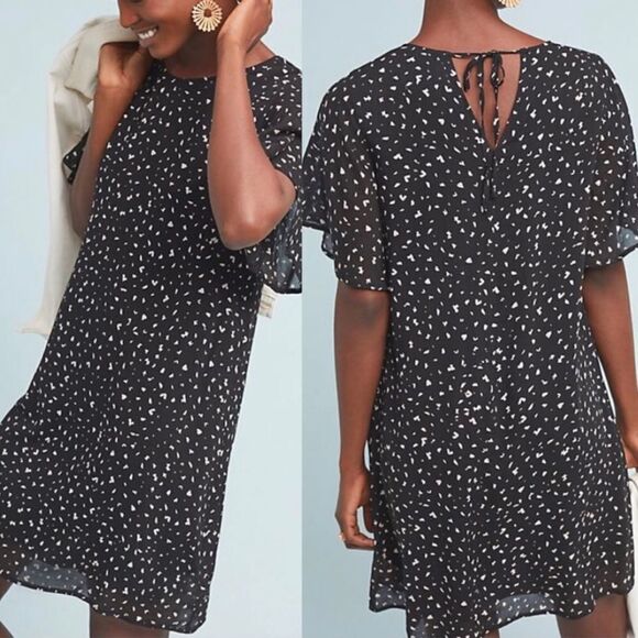 Anthropologie cloth & stone mini dress size medium - Picture 1 of 6
